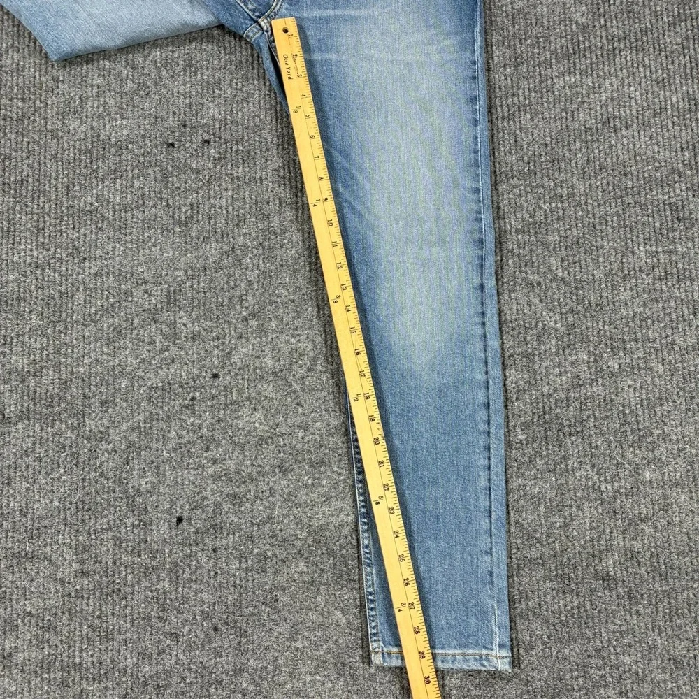 Levi's 512 Mens Slim Taper Jeans Size 31x30 Light Wash Denim Stretch Low Rise